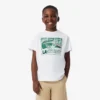 T-shirt en coton à imprimé graphique