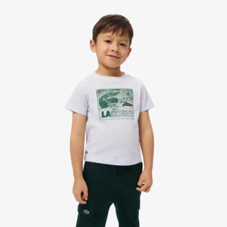 T-shirt en coton à imprimé graphique