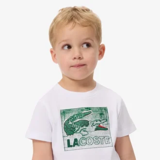 T-shirt en coton à imprimé graphique