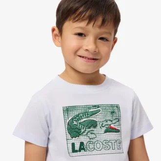 T-shirt en coton à imprimé graphique