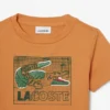 T-shirt en coton à imprimé graphique T-shirt en coton à imprimé graphique