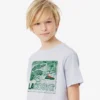 T-shirt en coton à imprimé graphique T-shirt en coton à imprimé graphique