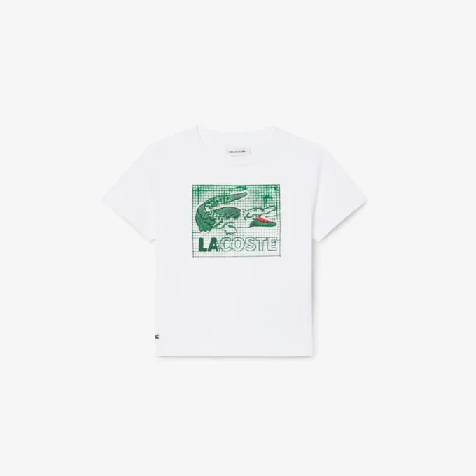 T-shirt en coton à imprimé graphique T-shirt en coton à imprimé graphique