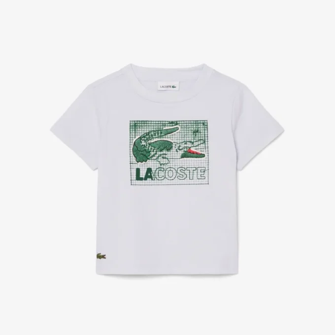 T-shirt en coton à imprimé graphique