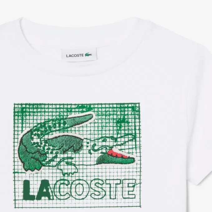 T-shirt en coton à imprimé graphique T-shirt en coton à imprimé graphique