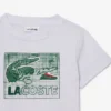 T-shirt en coton à imprimé graphique