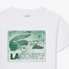T-shirt en coton à imprimé graphique