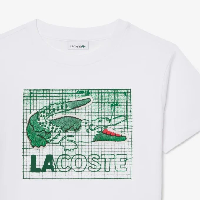 T-shirt en coton à imprimé graphique