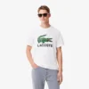 T-shirt en coton imprimé Signature pour homme