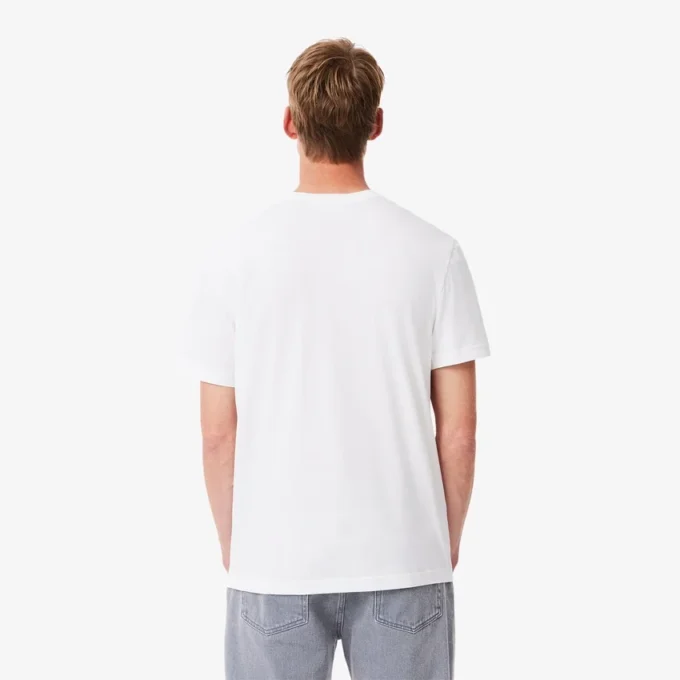 T-shirt en coton imprimé Signature pour homme