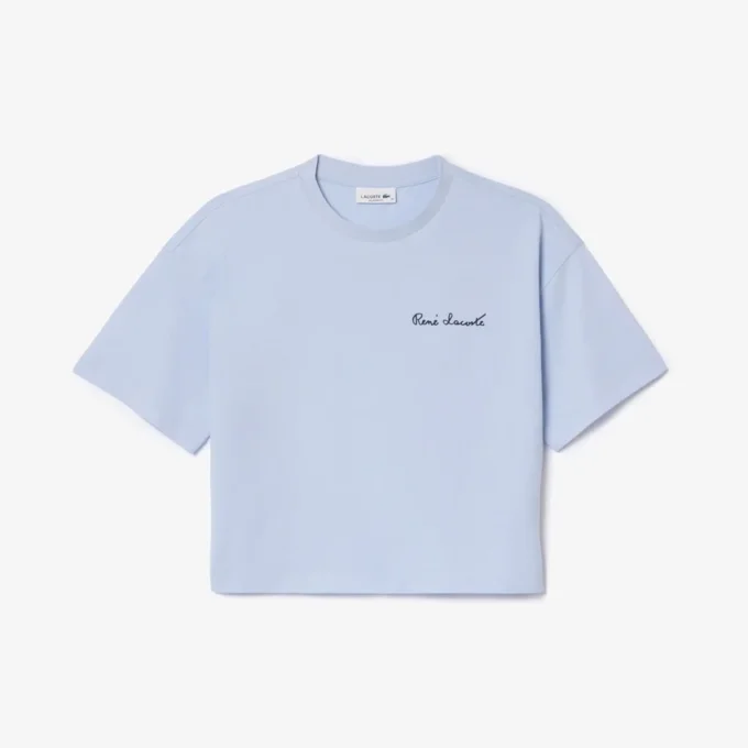 T-shirt en coton à la coupe ample pour femme T-shirt en coton à la coupe ample pour femme