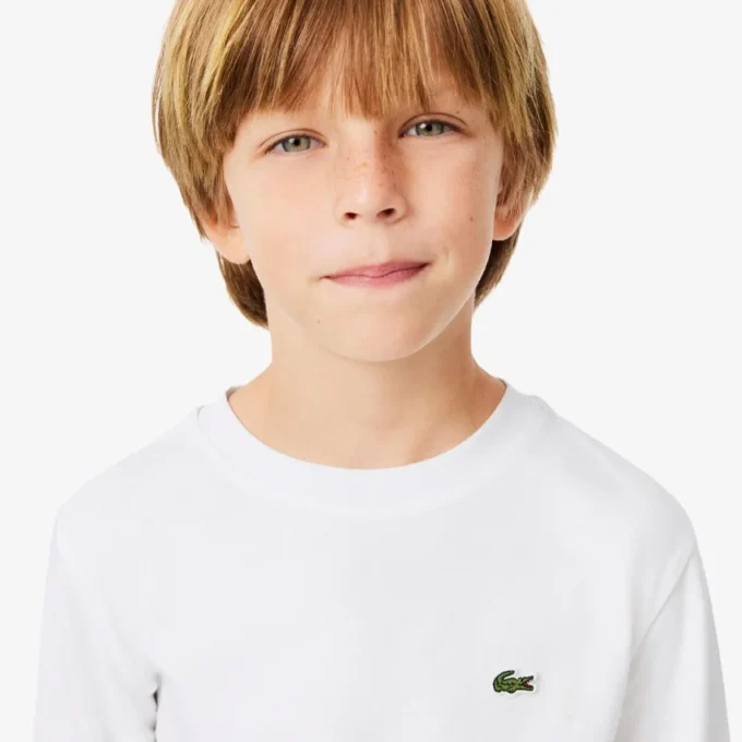T-shirt en coton à manches longues pour enfant
