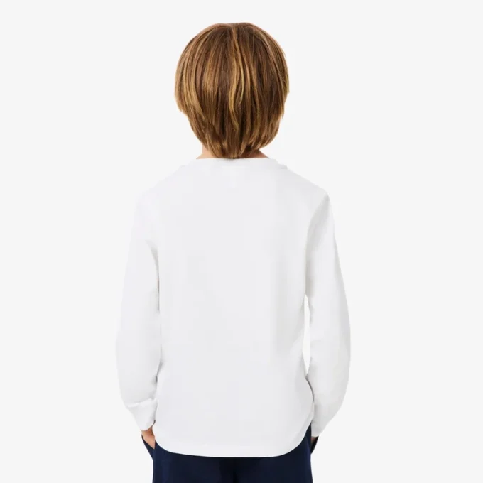 T-shirt en coton à manches longues pour enfant