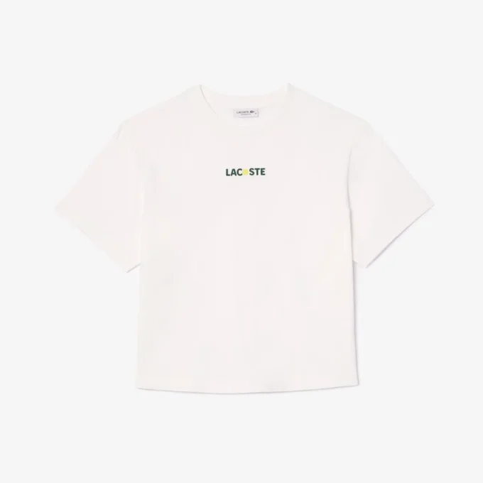 T-shirt en coton oversize imprimé balles pour femme T-shirt en coton oversize imprimé balles pour femme