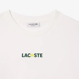 T-shirt en coton oversize imprimé balles pour femme