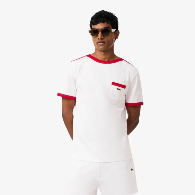 T-shirt en coton épais avec poche
