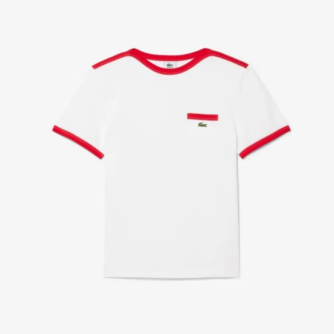 T-shirt en coton épais avec poche