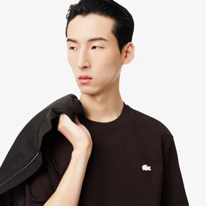 T-shirt en coton épais imprimé