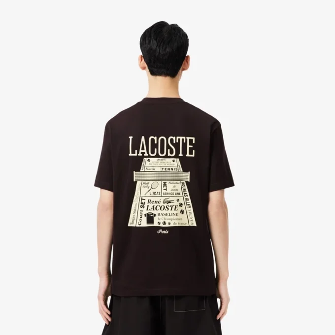 T-shirt en coton épais imprimé