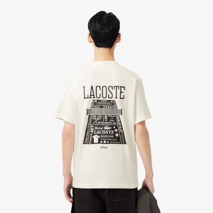 T-shirt en coton épais imprimé