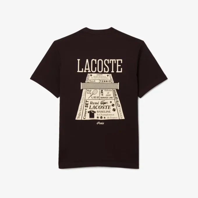 T-shirt en coton épais imprimé