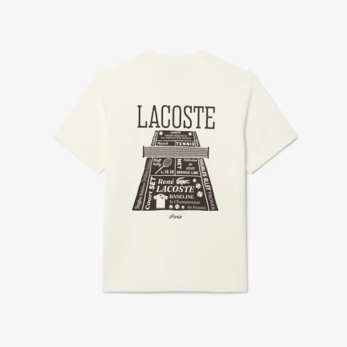 T-shirt en coton épais imprimé