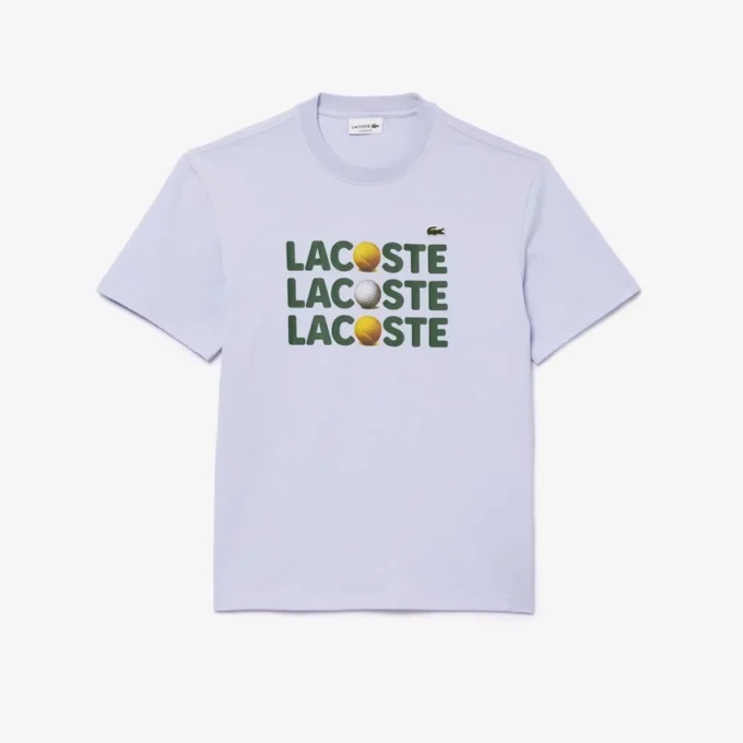 T-shirt en coton épais imprimé balles pour homme T-shirt en coton épais imprimé balles pour homme