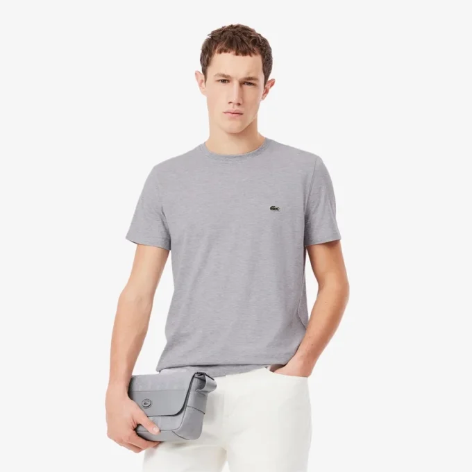 T-shirt en coton Pima pour homme