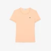 T-shirt en jersey à bordures contrastées pour femme T-shirt en jersey à bordures contrastées pour femme