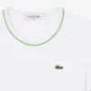T-shirt en jersey à bordures contrastées pour femme T-shirt en jersey à bordures contrastées pour femme