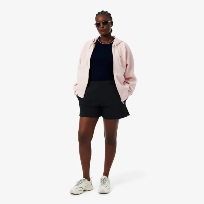 T-shirt en jersey à bordures contrastées pour femme T-shirt en jersey à bordures contrastées pour femme