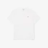 T-shirt en jersey de coton à col rond pour homme, coupe ample T-shirt en jersey de coton à col rond pour homme, coupe ample