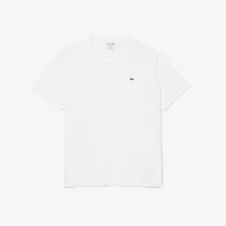 T-shirt en jersey de coton à col rond pour homme, coupe ample