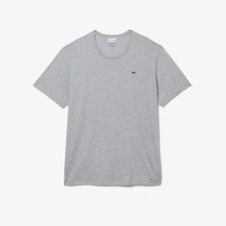 T-shirt en jersey de coton à col rond pour homme, coupe ample