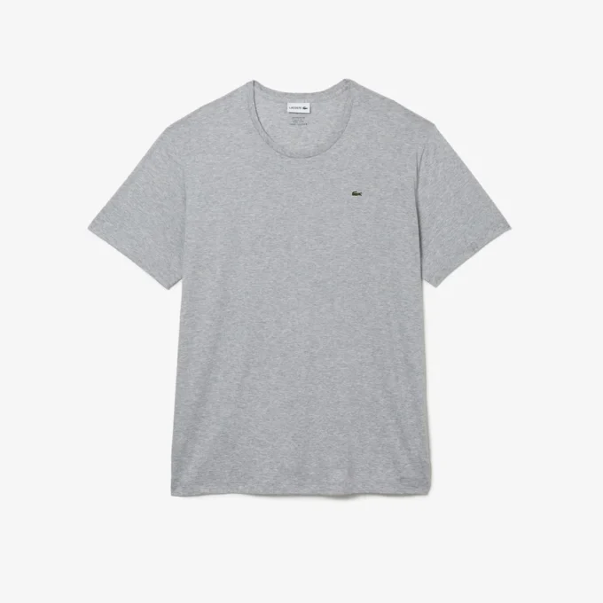 T-shirt en jersey de coton à col rond pour homme, coupe ample T-shirt en jersey de coton à col rond pour homme, coupe ample