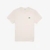 T-shirt en jersey de coton imprimé moucheté, coupe classique pour homme