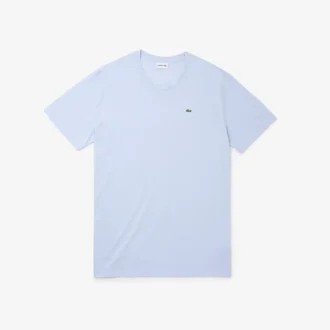 T-shirt en jersey de coton Pima pour homme, coupe longue
