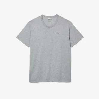 T-shirt en jersey de coton Pima pour homme, coupe longue