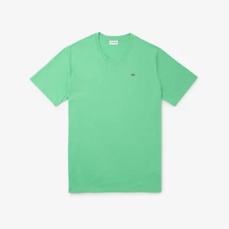 T-shirt en jersey de coton Pima pour homme, coupe longue