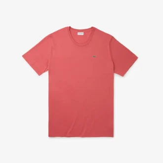 T-shirt en jersey de coton Pima pour homme, coupe longue
