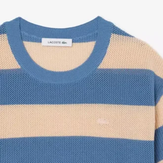 T-shirt en maille rayée