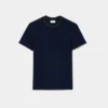 T-shirt en piqué stretch à col rayé pour homme T-shirt en piqué stretch à col rayé pour homme