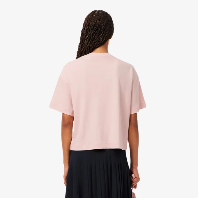 T-shirt femme coupe ample avec motif crocodile T-shirt femme coupe ample avec motif crocodile