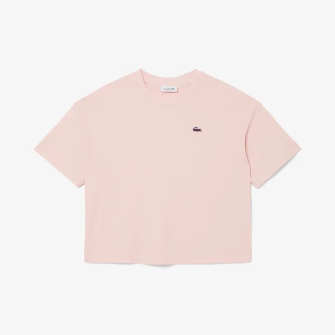 T-shirt femme coupe ample avec motif crocodile T-shirt femme coupe ample avec motif crocodile