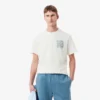 T-shirt graphique en jersey de coton pour homme
