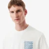 T-shirt graphique en jersey de coton pour homme