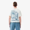 T-shirt graphique en jersey de coton pour homme