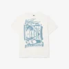 T-shirt graphique en jersey de coton pour homme