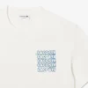 T-shirt graphique en jersey de coton pour homme