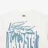 T-shirt graphique en jersey de coton pour homme